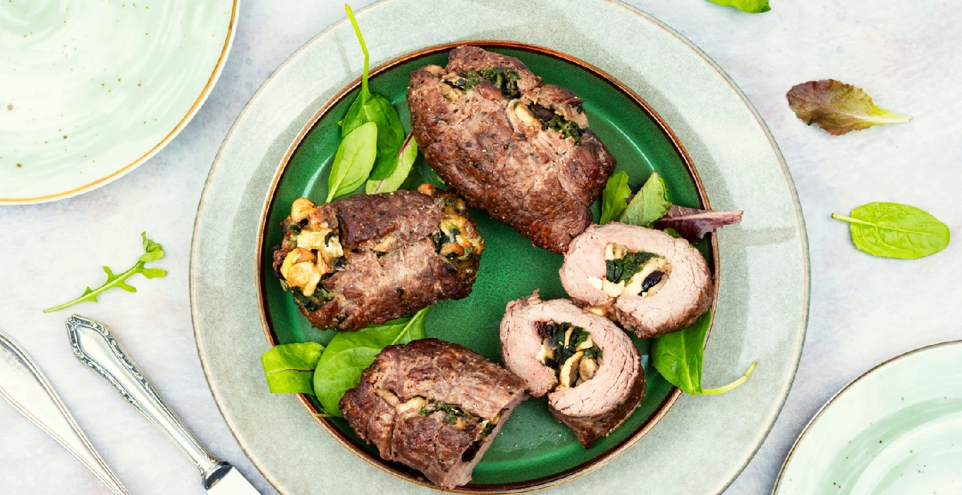 Gefüllte Kalbsbrust Gefüllte Kalbsbrust