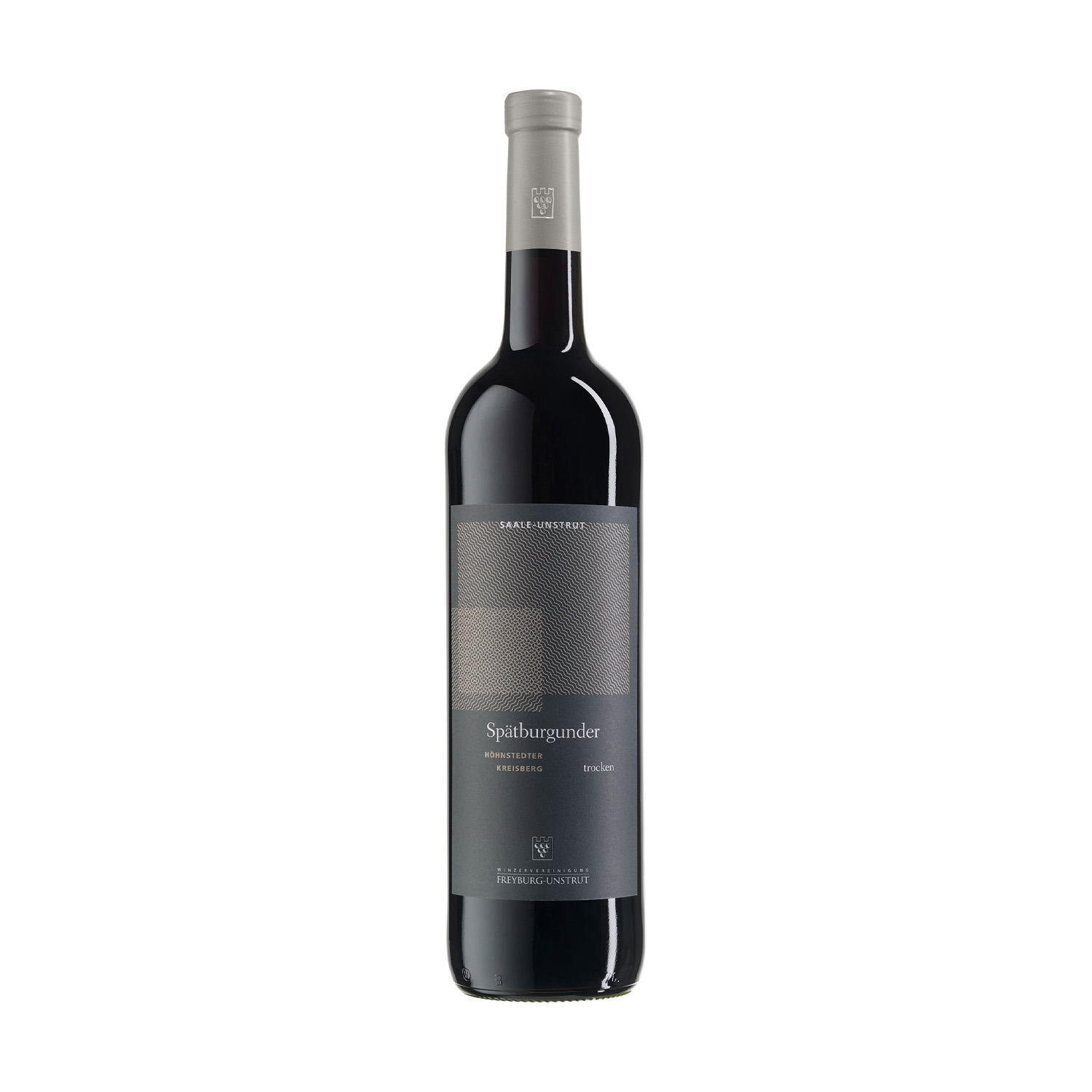 Spätburgunder trocken 2020 Höhnstedter Kreisberg Spätlese Deutscher Prädikatswein 0,75l   Eine 0,75 Liter Flasche Rotwein Spätburgunder trocken ausgebaut