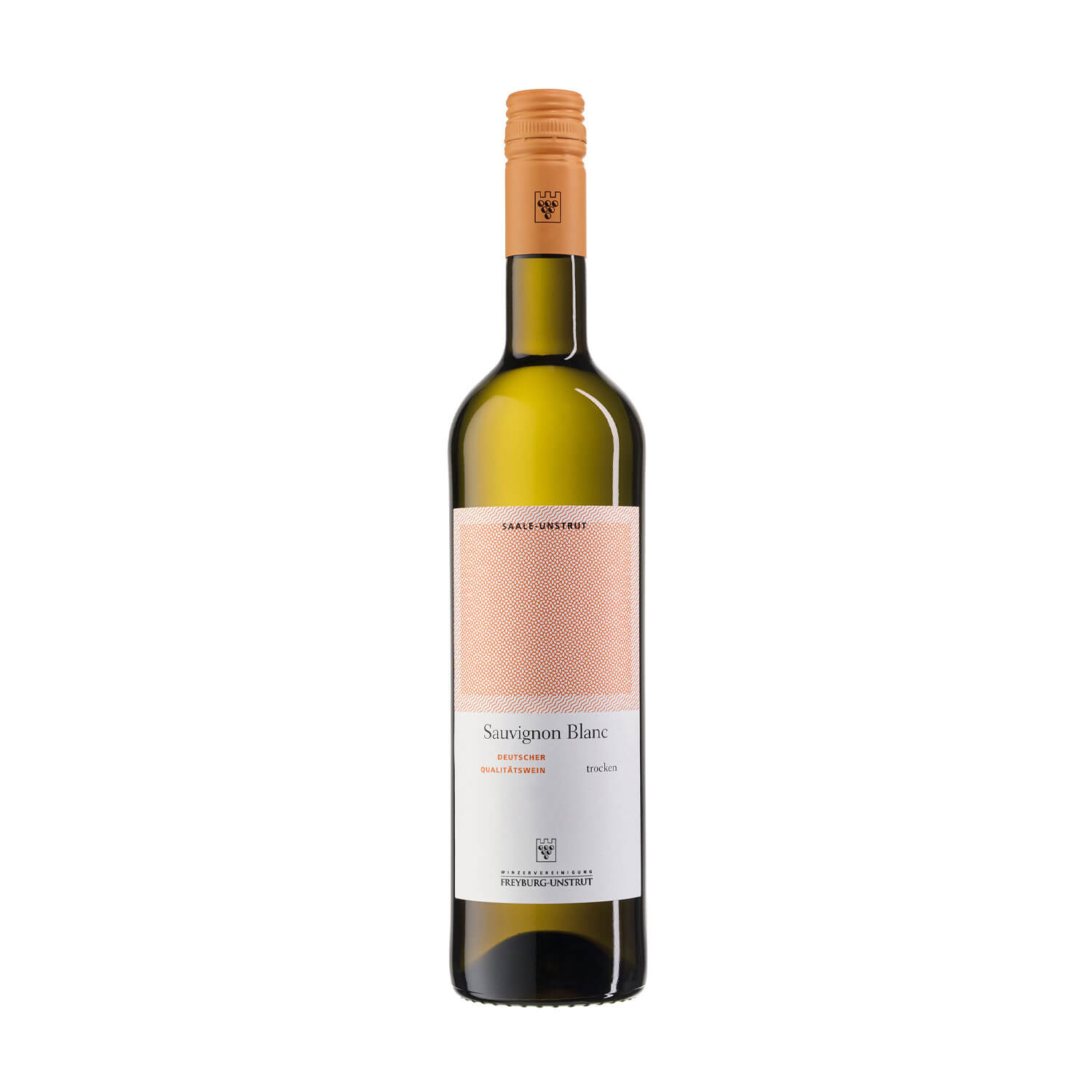 Sauvignon blanc trocken 2023 Deutscher Qualitätswein 0,75l Eine 0,75 Liter Flasche Weißwein Sauvignon Blanc trocken ausgebaut