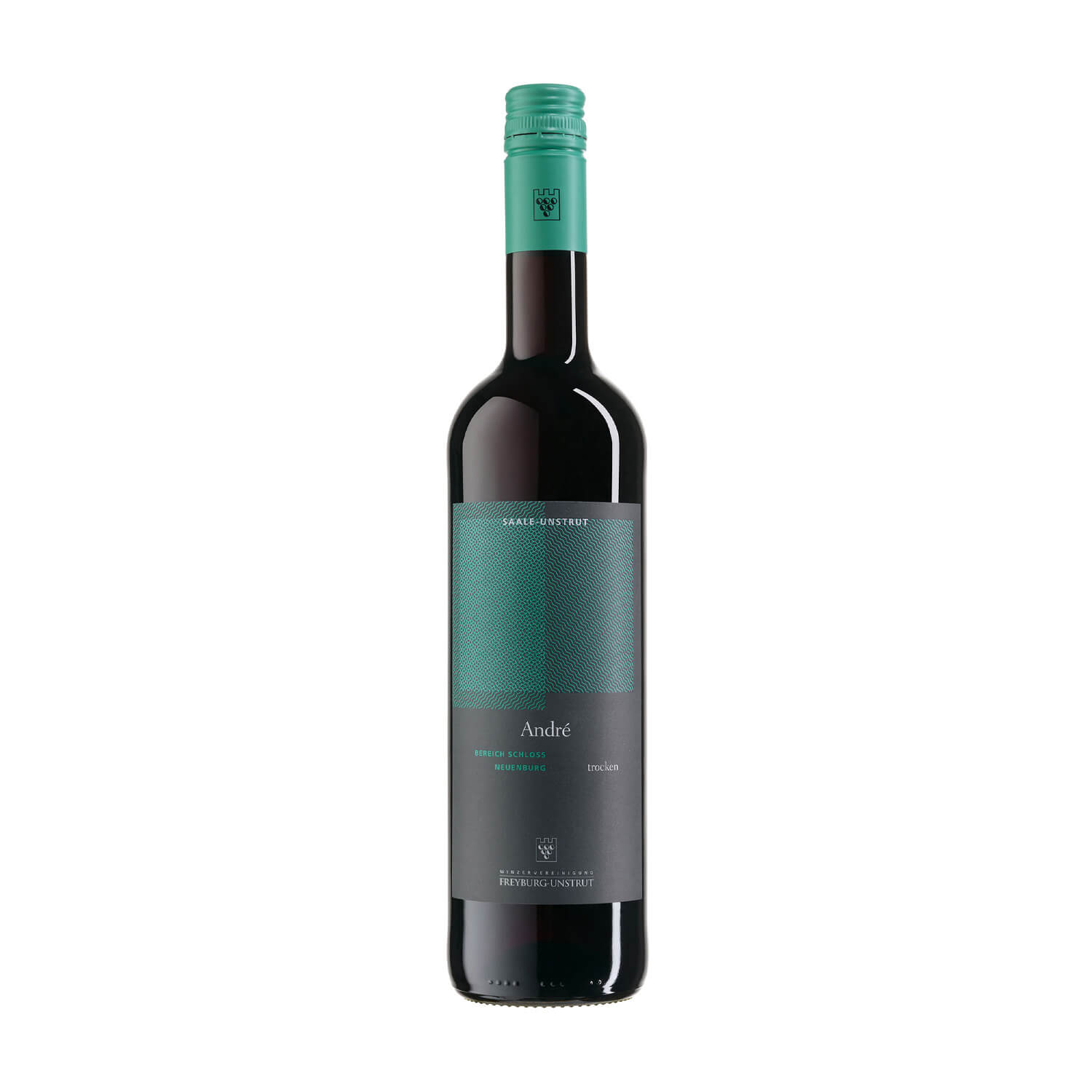 André trocken 2022 Bereich Schloss Neuenburg Deutscher Qualitätswein 0,75l   Eine 0,75 Liter Flasche Rotwein André trocken ausgebaut